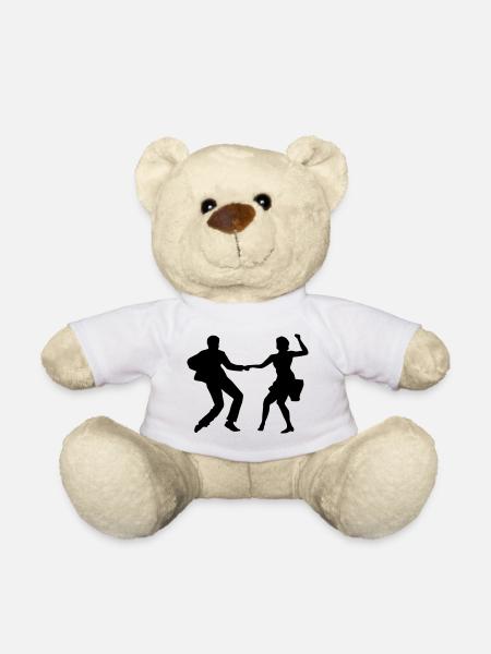 Dance couple, Rock'n'Roll dance, Couple - Teddy Bear - white