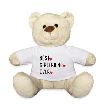 Girlfriend - Teddy Bear - white - Front