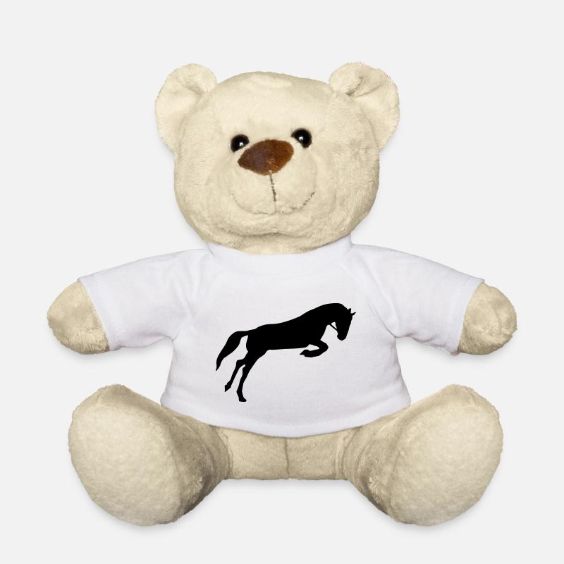 Pferd - Teddy - Weiß