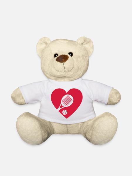 Tennis - Teddy - Weiß