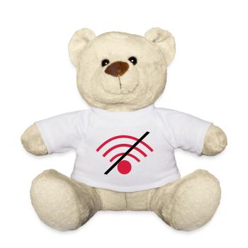 Kein Wlan - Teddy - Weiß - Vorne