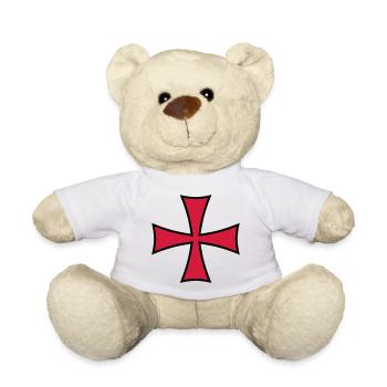 02 Templer Kreuz 2c - Teddy - Weiß - Vorne