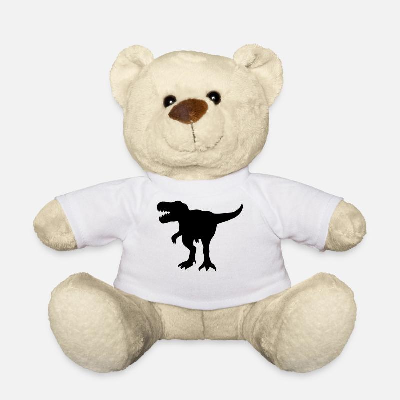 Dinosaurier Geschenk - Teddy - Weiß