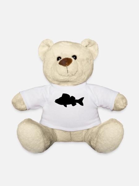 Fisch - Teddy - Weiß