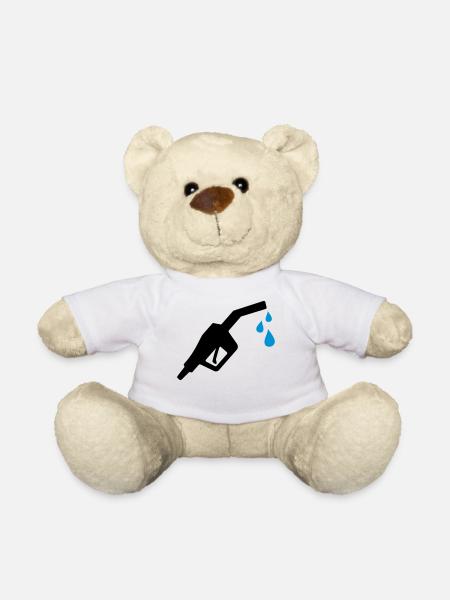 Zapfhahn Benzin - Teddy - Weiß