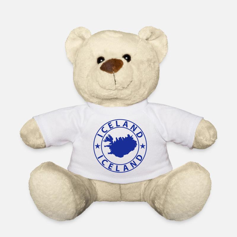 Iceland - Nounours - blanc
