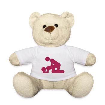 Symbol machen Liebe Sex-Symbol 801 - Teddy - Weiß - Vorne