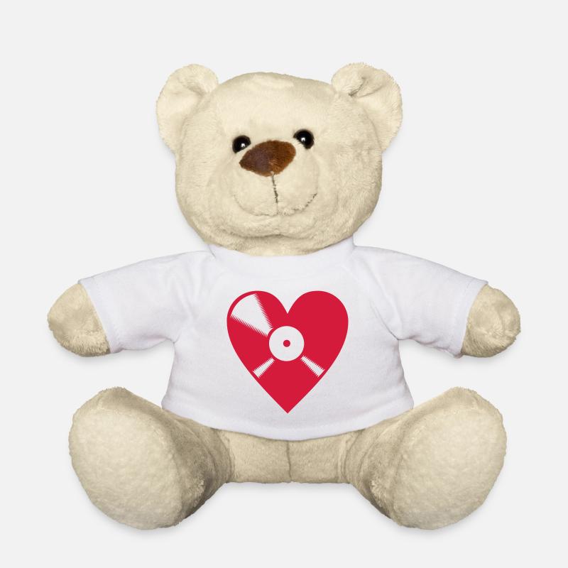AMOUR VINYL - Nounours - blanc