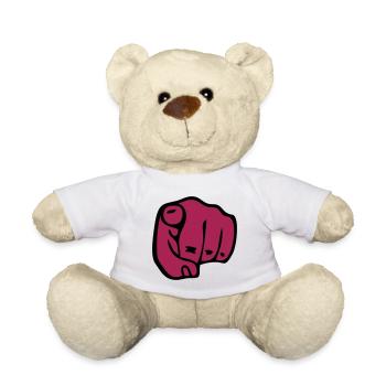 doigt pointe 811 - Nounours - blanc - Devant