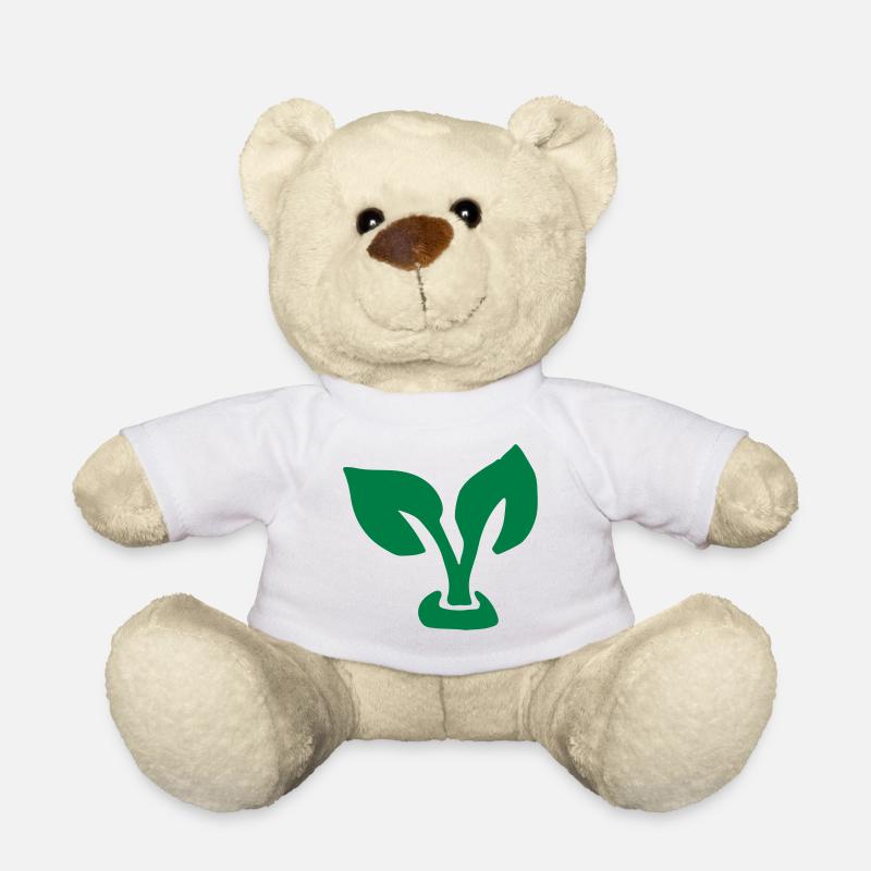 Blatt gross / leaf - plant - Keimling - Teddy - Weiß