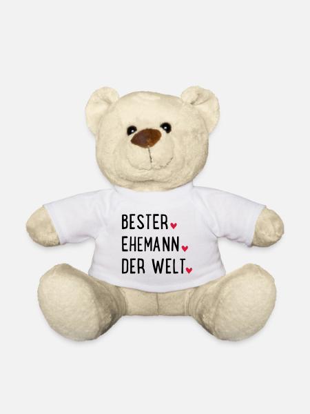 Bester Ehemann der Welt - Teddy - Weiß