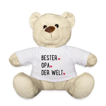 Grandfather - Teddy Bear - white - Front