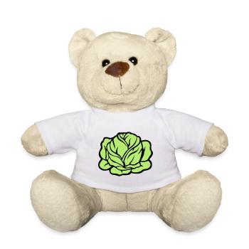 chou choux legume 403 - Nounours - blanc - Devant