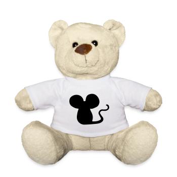 Souris mignonne - Nounours - blanc - Devant