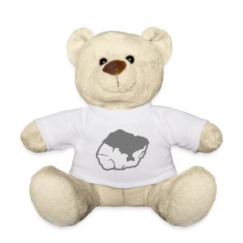 Kiesel weißer Stein 0 - Teddy - Weiß - Vorne