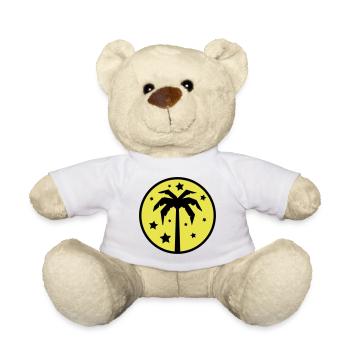Palm Tree Beach - Nounours - blanc - Devant
