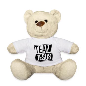 équipe jésus christ - Nounours - blanc - Devant