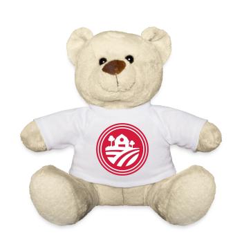 Farm Harvest icon - Teddy Bear - white - Front
