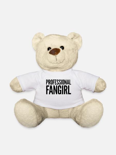 PROFESSIONELLES FAN GIRL GROUPIE - Teddy - Weiß