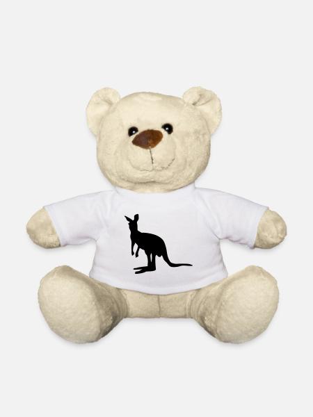 Kangaroo tier - Teddy - Weiß