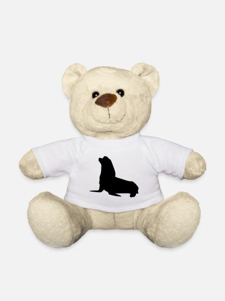 robbe tier - Teddy - Weiß