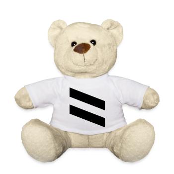 Caporal noir - Nounours - blanc - Devant