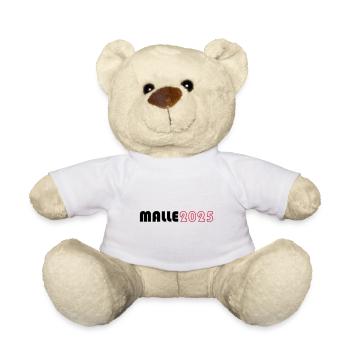 Malle 2025 - Teddy Bear - white - Front