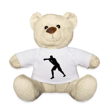 Boxer Schatten - Teddy - Weiß - Vorne
