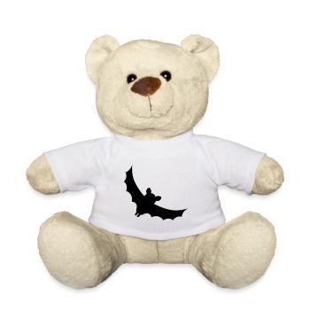 Bébé chauve-souris Halloween / Bébé chauve-souris Halloween - Nounours - blanc - Devant