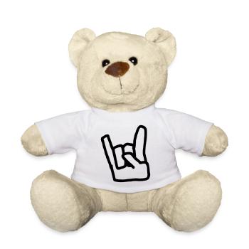 Pommesgabel - Teddy - Weiß - Vorne