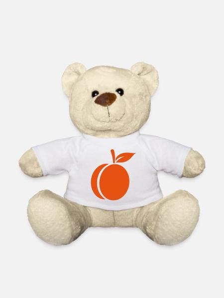 Abricot - Nounours - blanc
