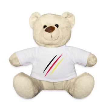 kratzer deutschland kratz spuren kralle - Teddy - Weiß - Vorne