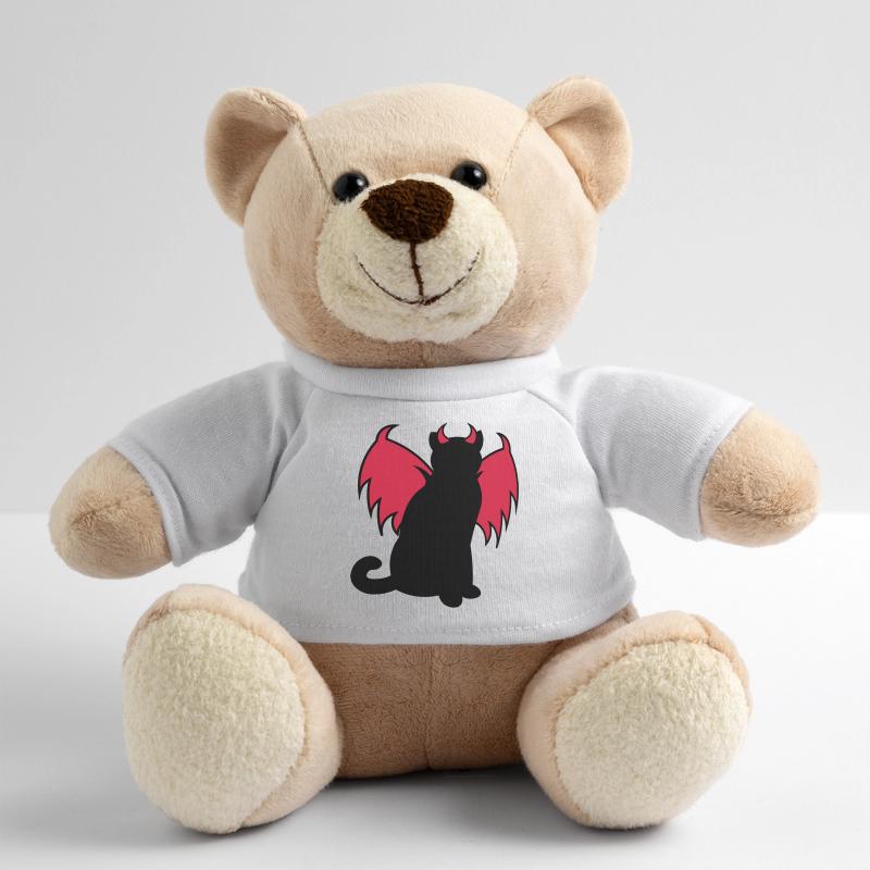 Devil Cat / Teufelskatze / chat diable / gift idea Teddy