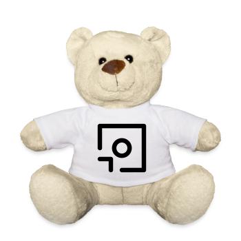 Photo Camera Save Abstract Floppy Disk Icon Gift - Teddy Bear - white - Front