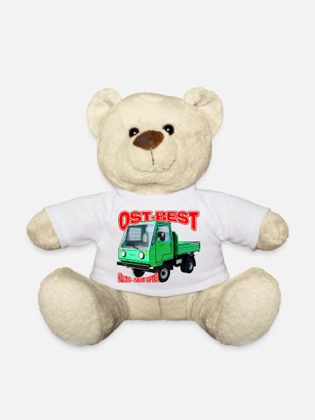 Multicar M25 bunt - Teddy - Weiß