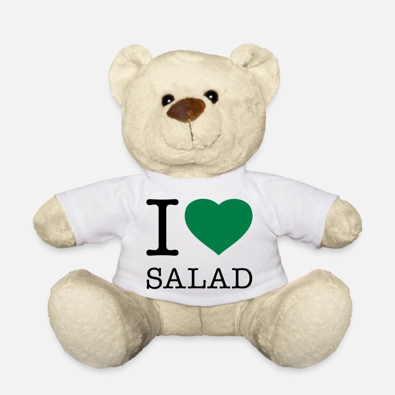 J’ADORE LA SALADE - Nounours - blanc