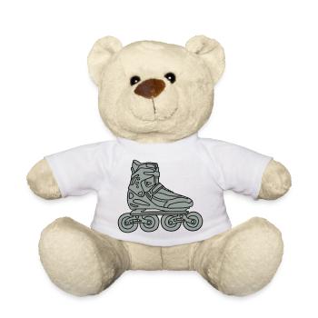 Inlineskater 2 - Teddy - Weiß - Vorne