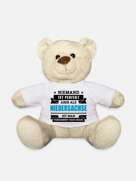 Funshirt Niedersachse - Teddy - Weiß