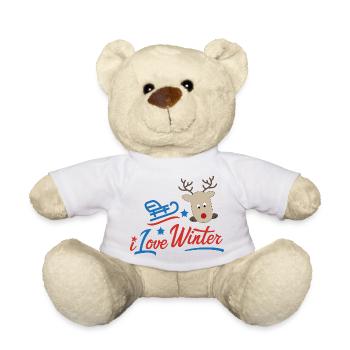 winter - Teddy Bear - white - Front