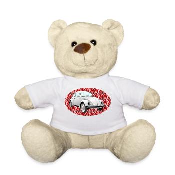 ladybug - Teddy Bear - white - Front