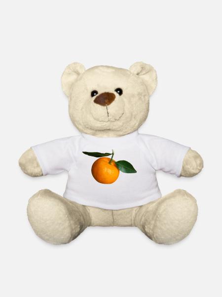 tangerine mandarine clémentine obs veggie mandarin - Nounours - blanc