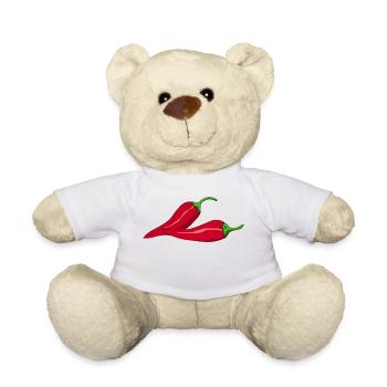 Chillischoten Chilli - Nounours - blanc - Devant