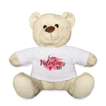 valentine - Nounours - blanc - Devant