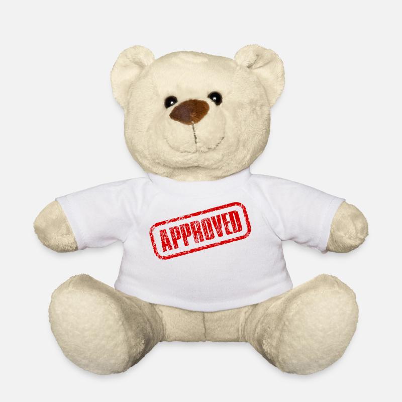 Approved - Teddy Bear - white