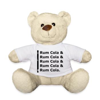 Rum Cola & Rum Cola - Teddy - Weiß - Vorne