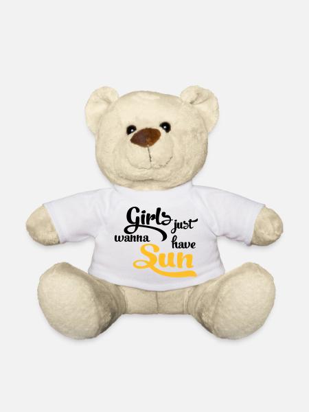 Soleil - Nounours - blanc