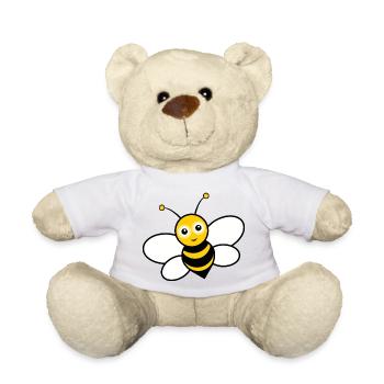 Biene - Teddy - Weiß - Vorne
