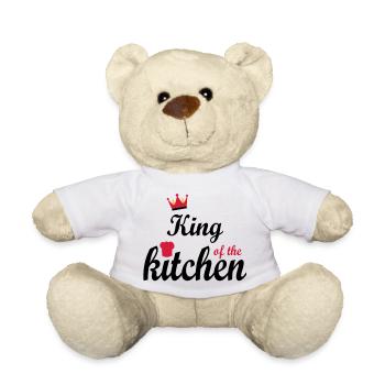 cooking - Teddy Bear - white - Front