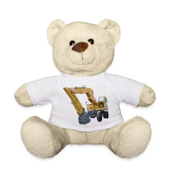 Ancienne pelle - Nounours - blanc - Devant