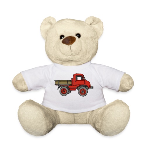 Roter Lastwagen, LKW, Laster - Teddy